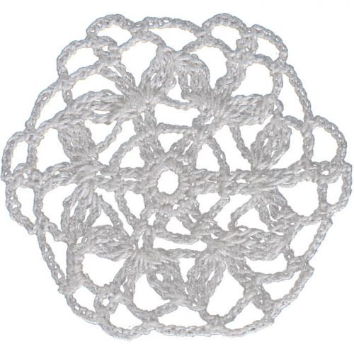 The crochet is started with the circle shape in the middle and with different techniques the shape of the motifs is crocheted as hexagon.