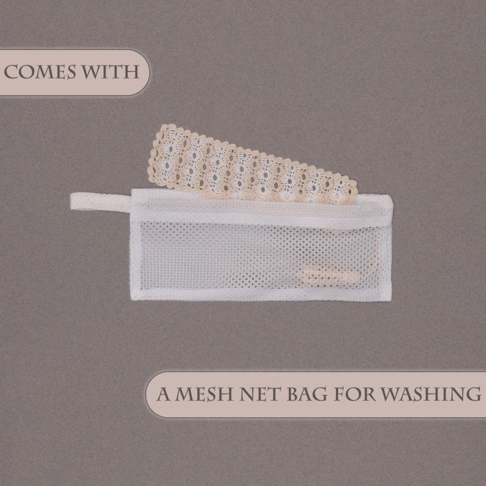 Arch Motif Crochet Bookmark Washing Bag