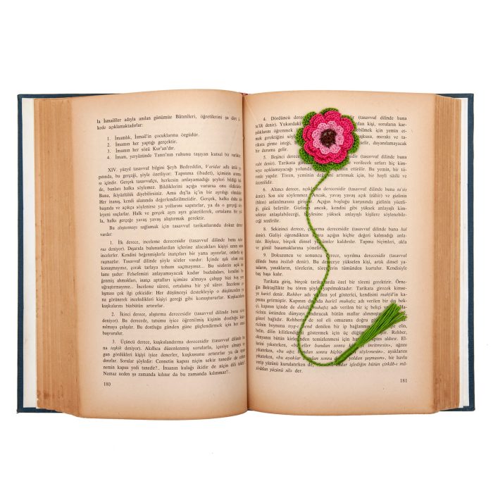 Customizable Sunflower Crochet Bookmark With 3 Different Color Options Bookmark Shot Version