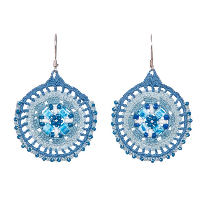 Jewelry Crochet and Beaded Earrings Handmade Jewelry For Women Handmade Gifts