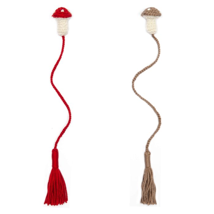 Cottagecore-inspired Mushroom Bookmark for Whimsical and Practical Reading Experience