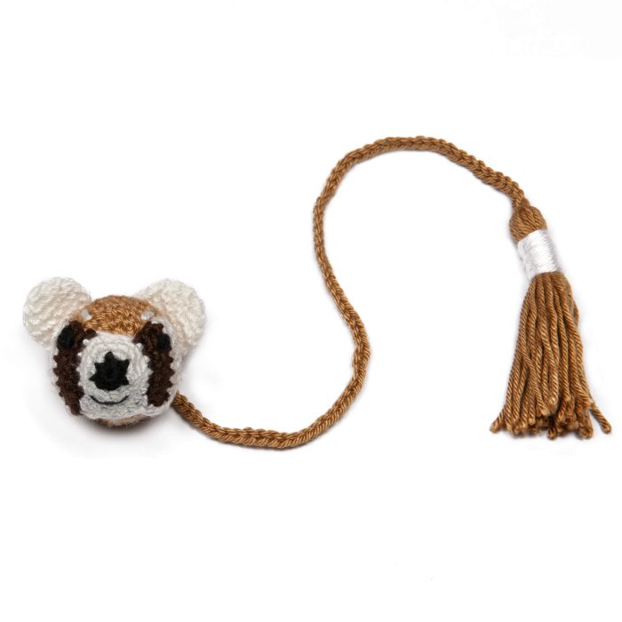 Crochet Amigurumi Animal Panda Plushie Handmade Bookmark